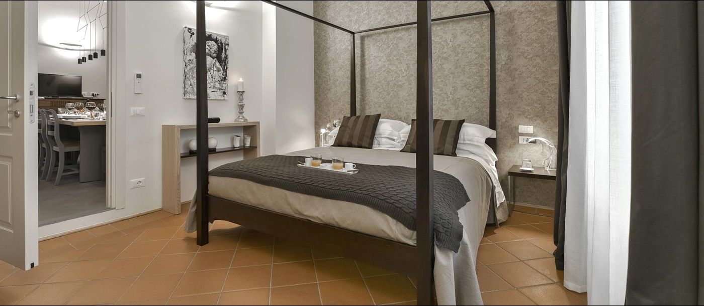 Double bedroom of Residenza dei Pitti, Tuscany