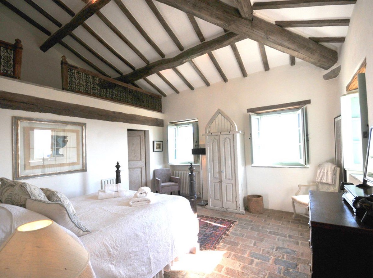 Bedroom 1 at Tenuta Cantata in Tuscany