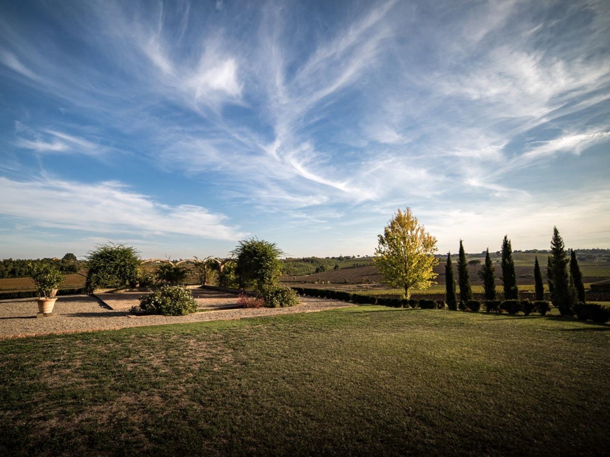 The gardens of Tenuta La Contessa