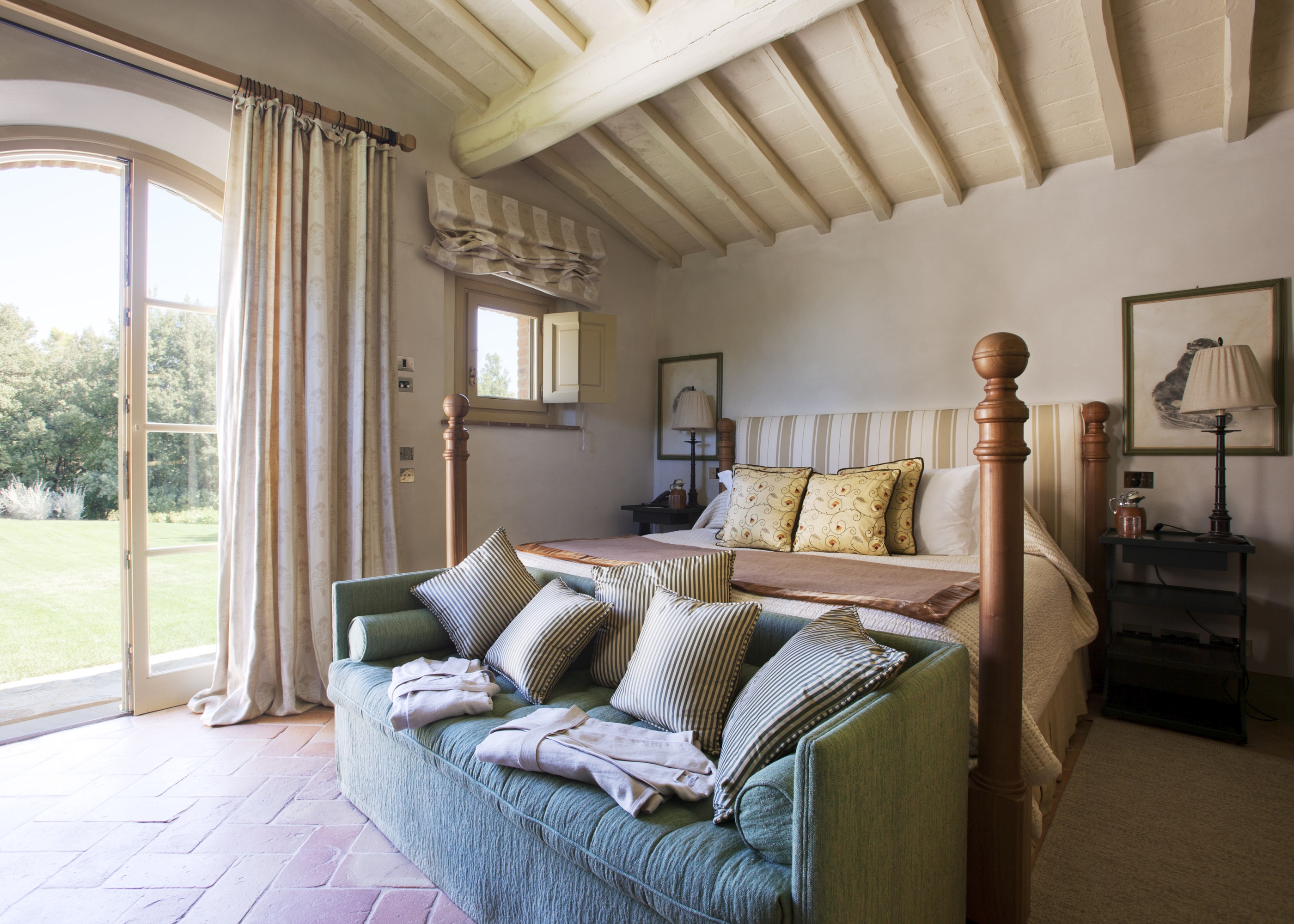 Double bedroom of Villa Alba,  Tuscany