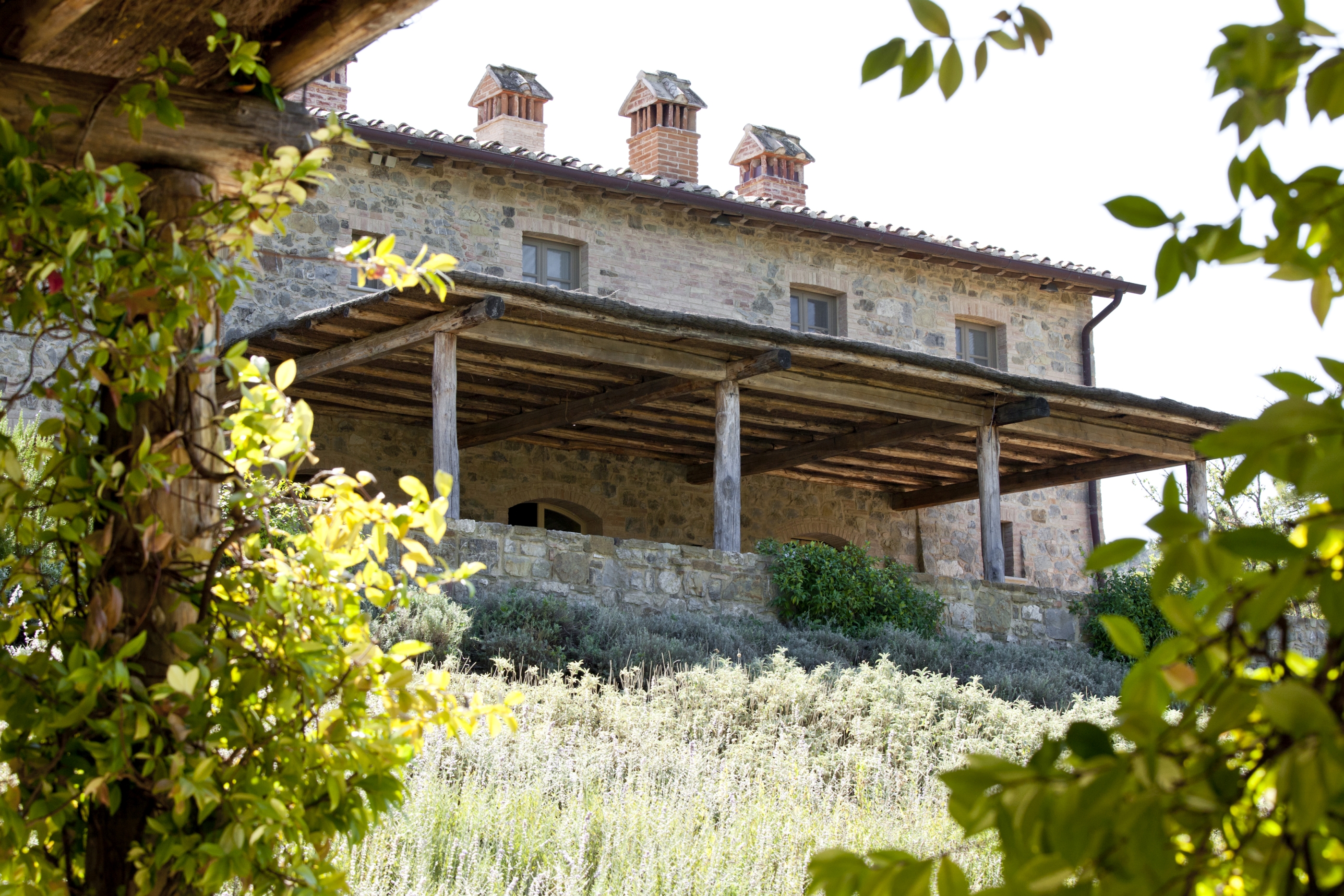 Exterior with garden of Villa Alba,  Tuscany