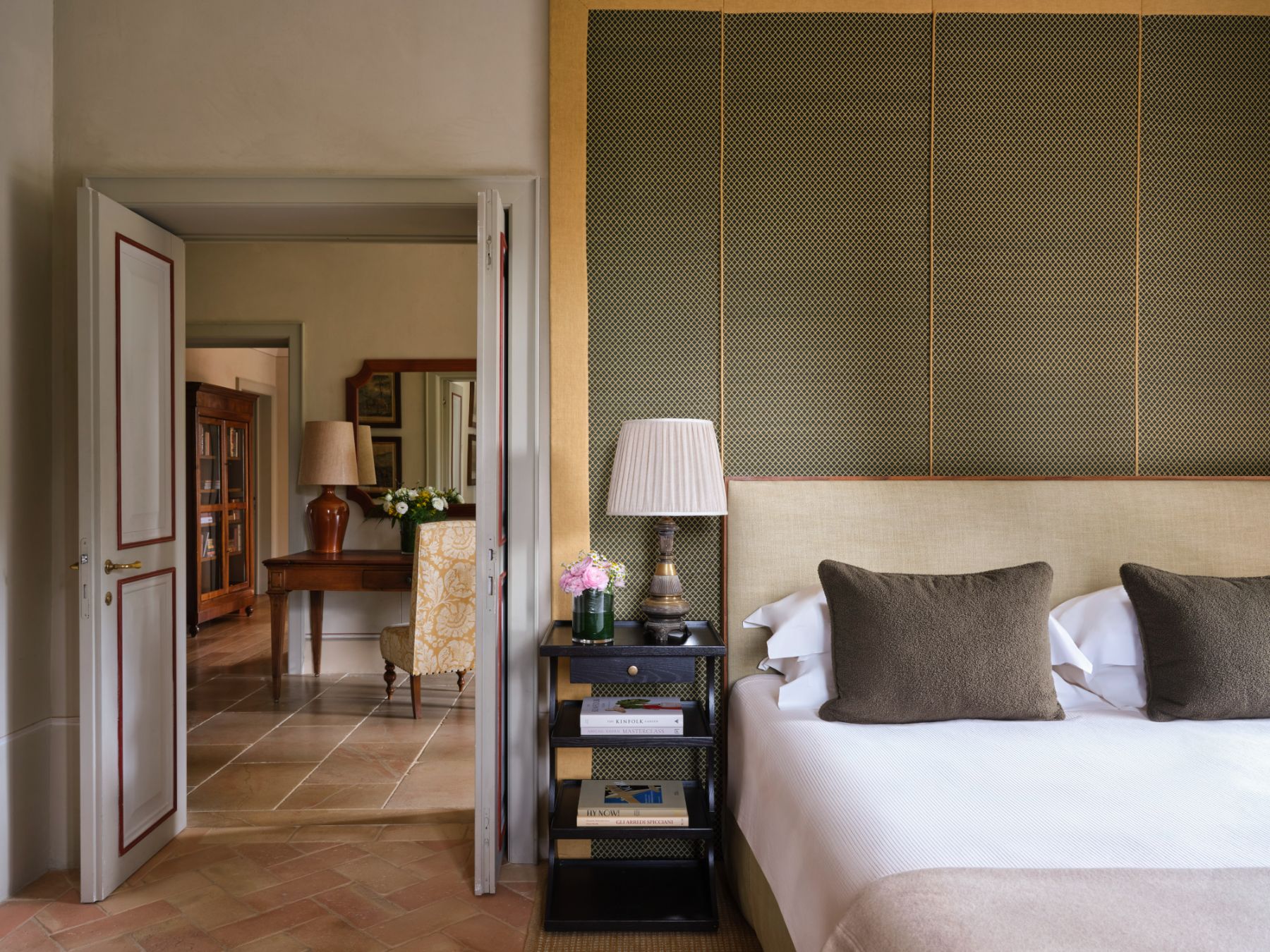 Double Bedroom at Villa Chiusa in Tuscany