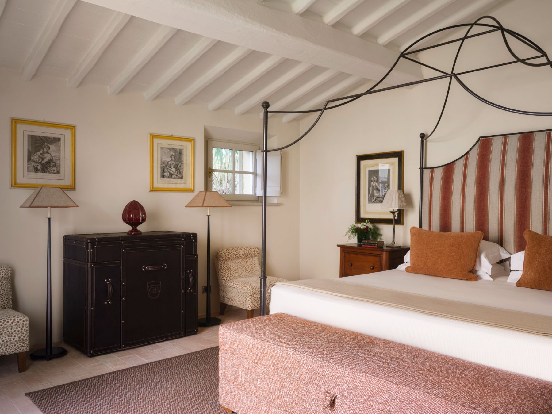Second Bedroom at Villa Chiusa in Tuscany