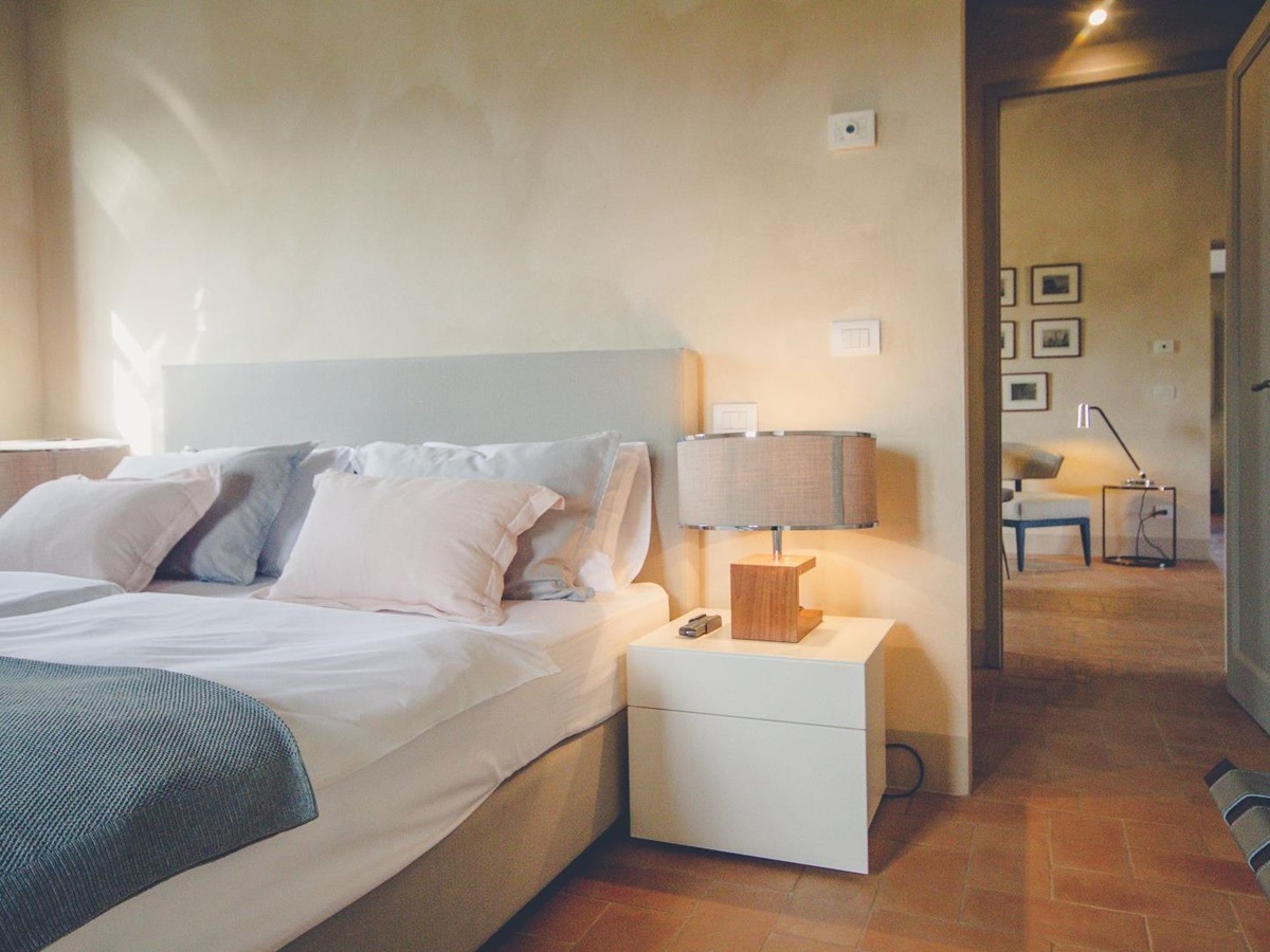 a bedroom at villa dell angelo