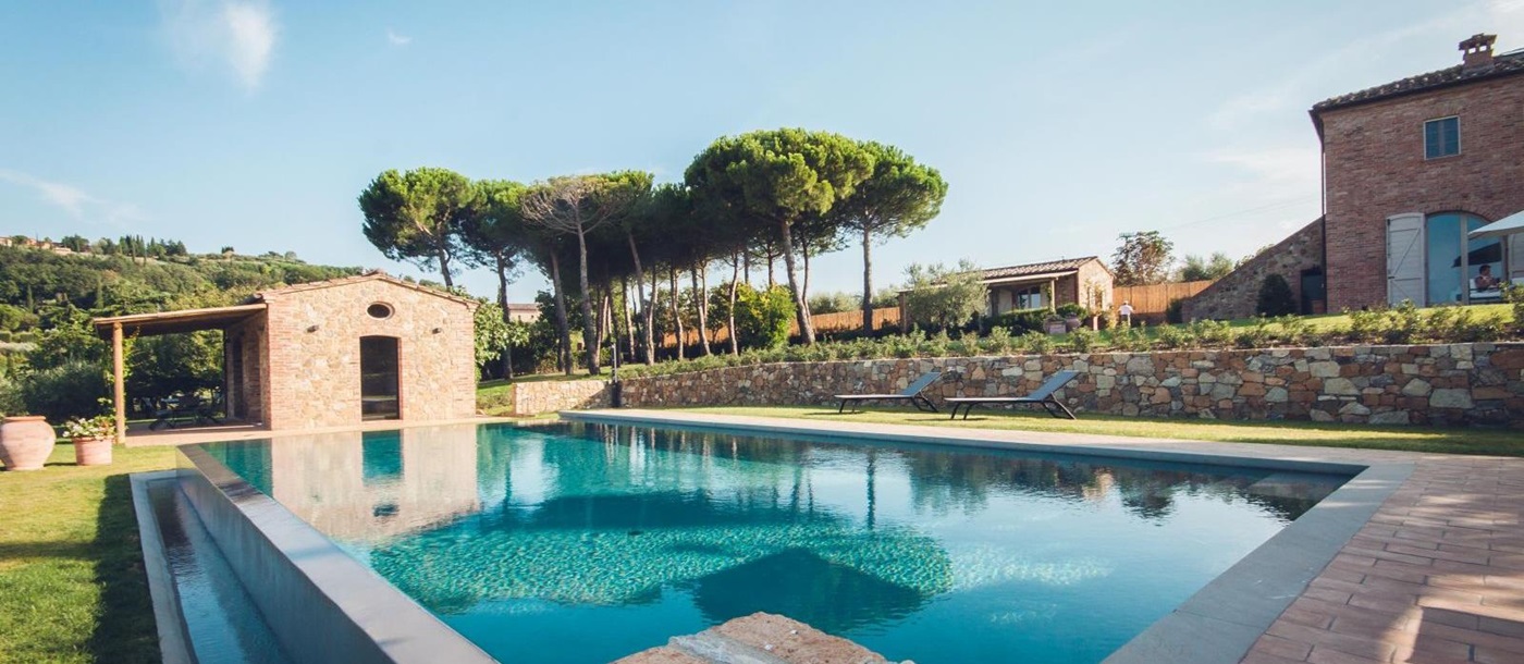 the pool at villa dell angelo