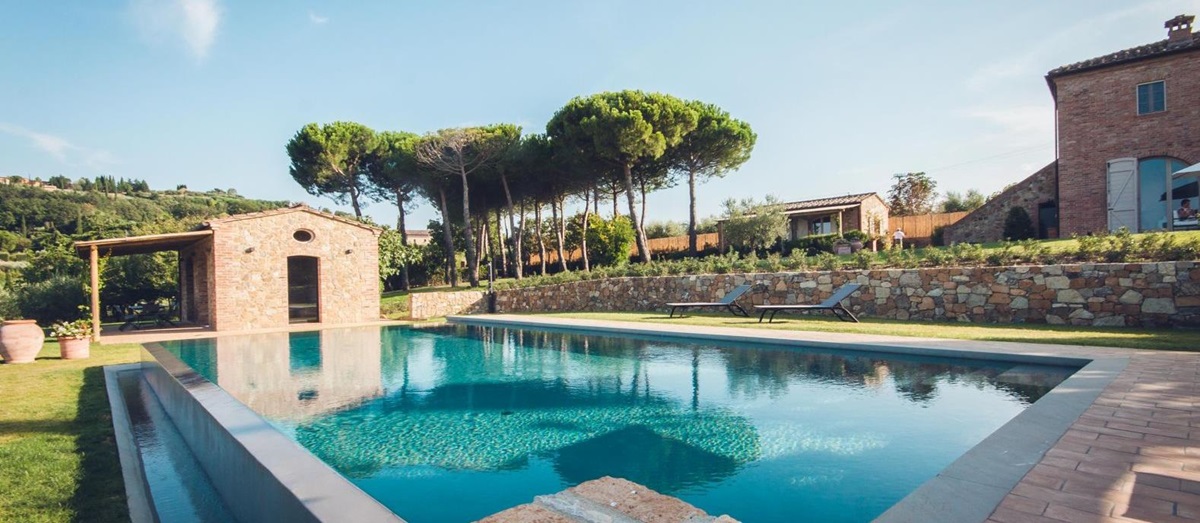 the pool at villa dell angelo