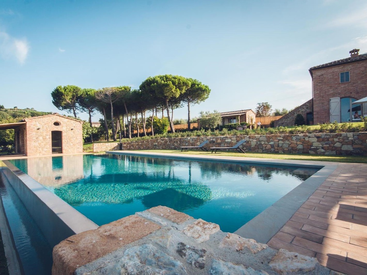 the pool at villa dell angelo
