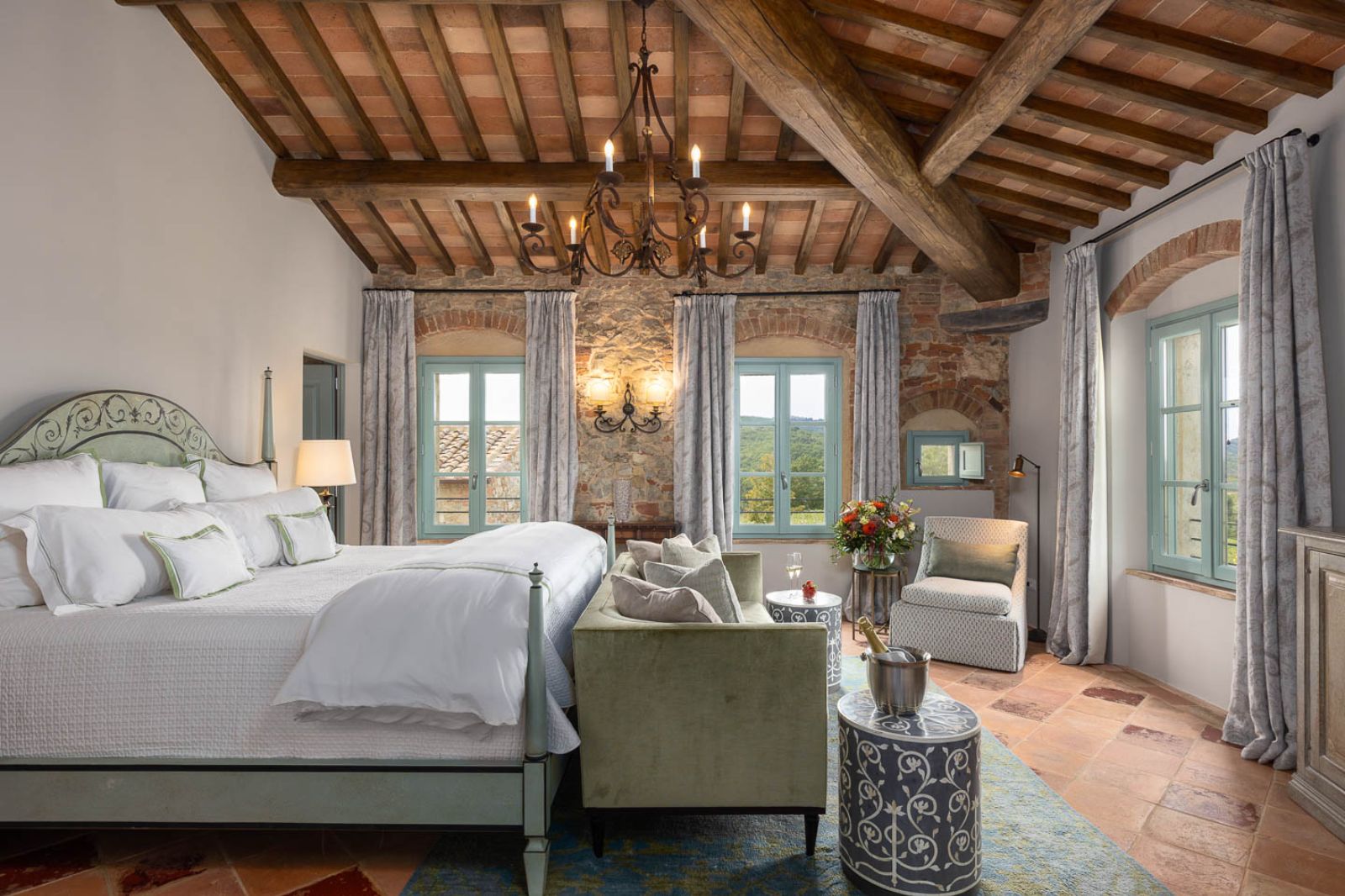 Villa-DElsa-Italy-Tuscany-Master-Bedroom