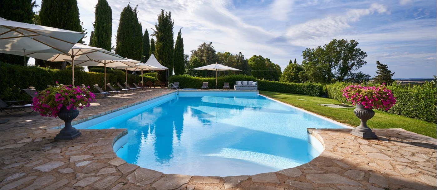 Pool at Villa Isabella in Tuscany
