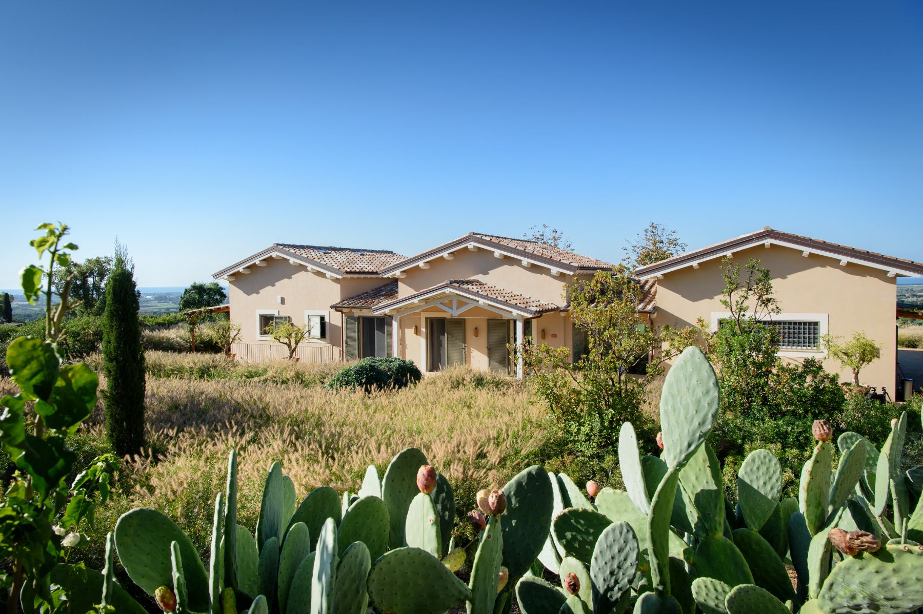 External at Villa Jacaranda in Tuscany 