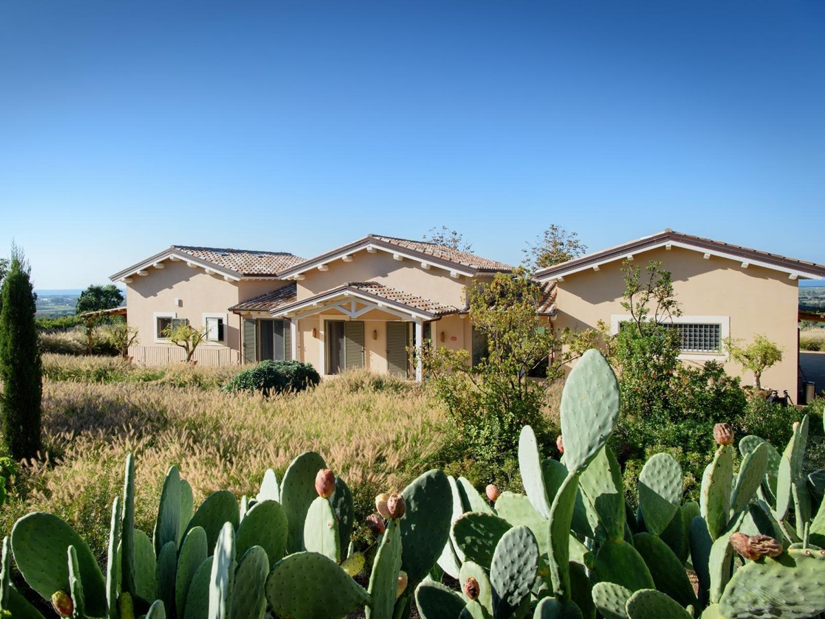External at Villa Jacaranda in Tuscany