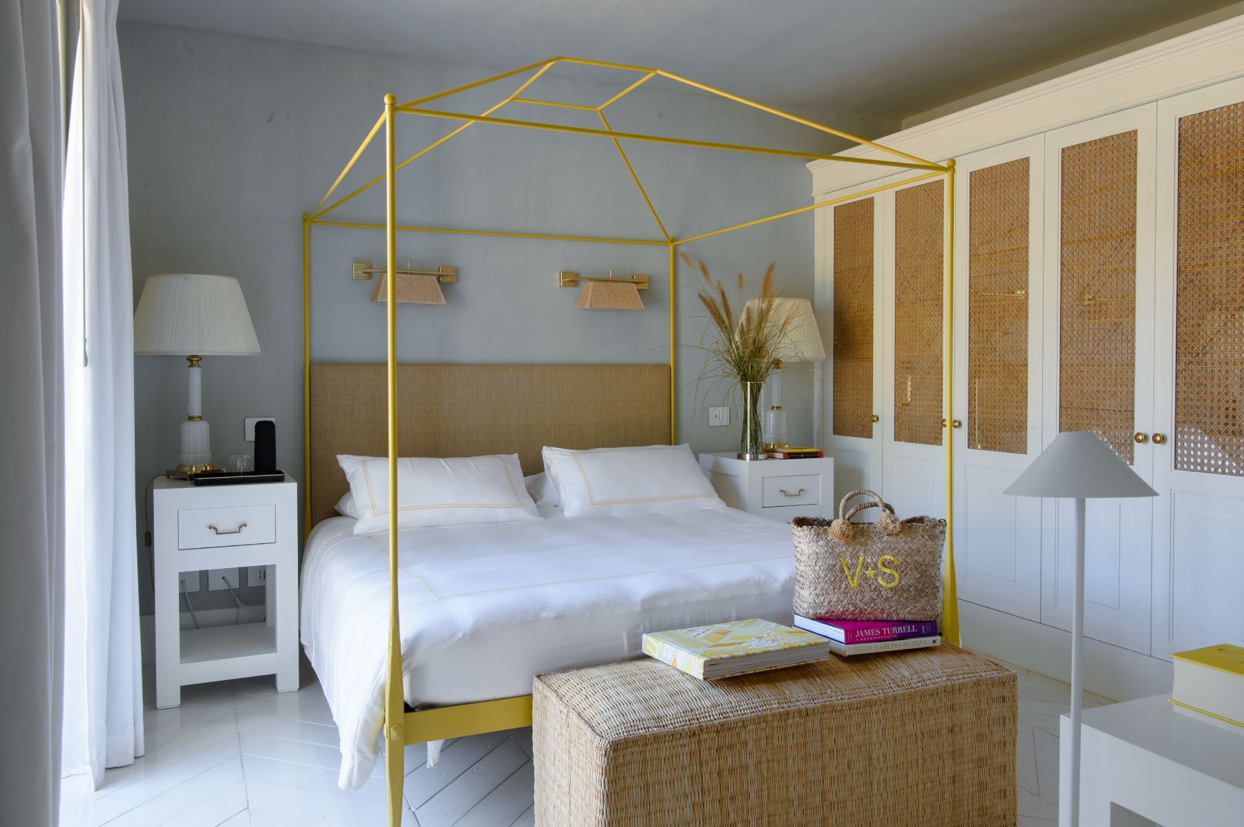 Small Poster Bedroom at Villa Jacaranda in Tuscany 