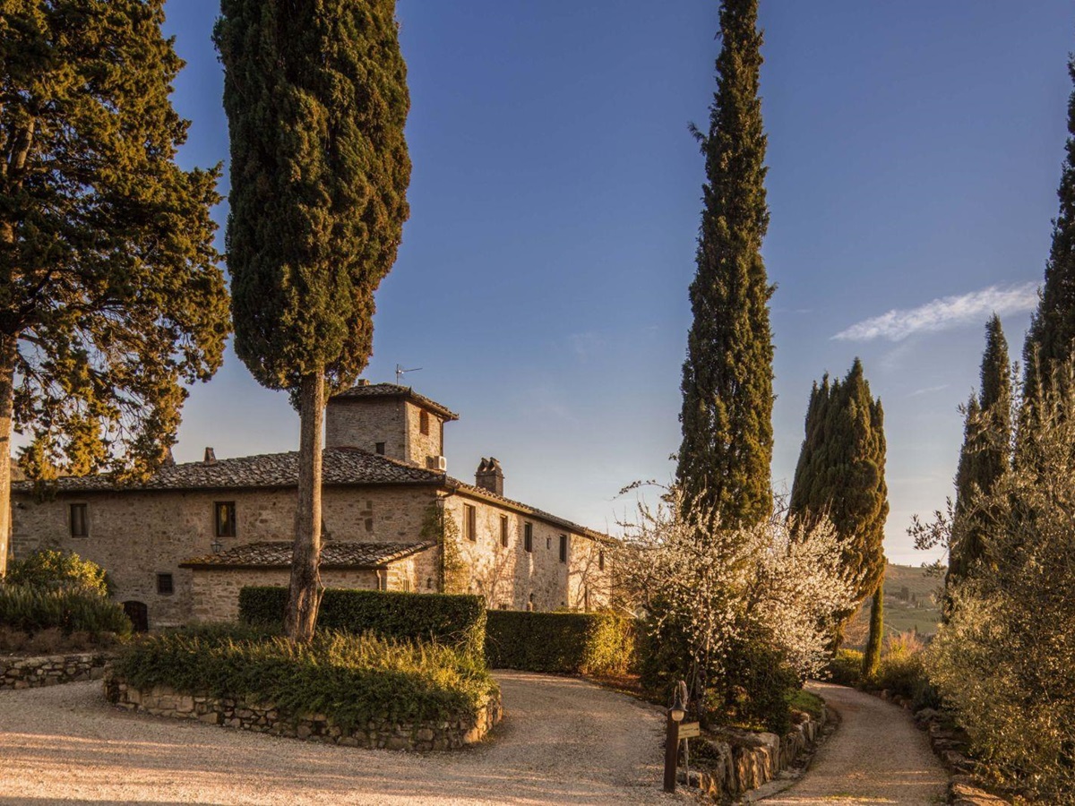 Exterior at Villa Luce in Tuscany
