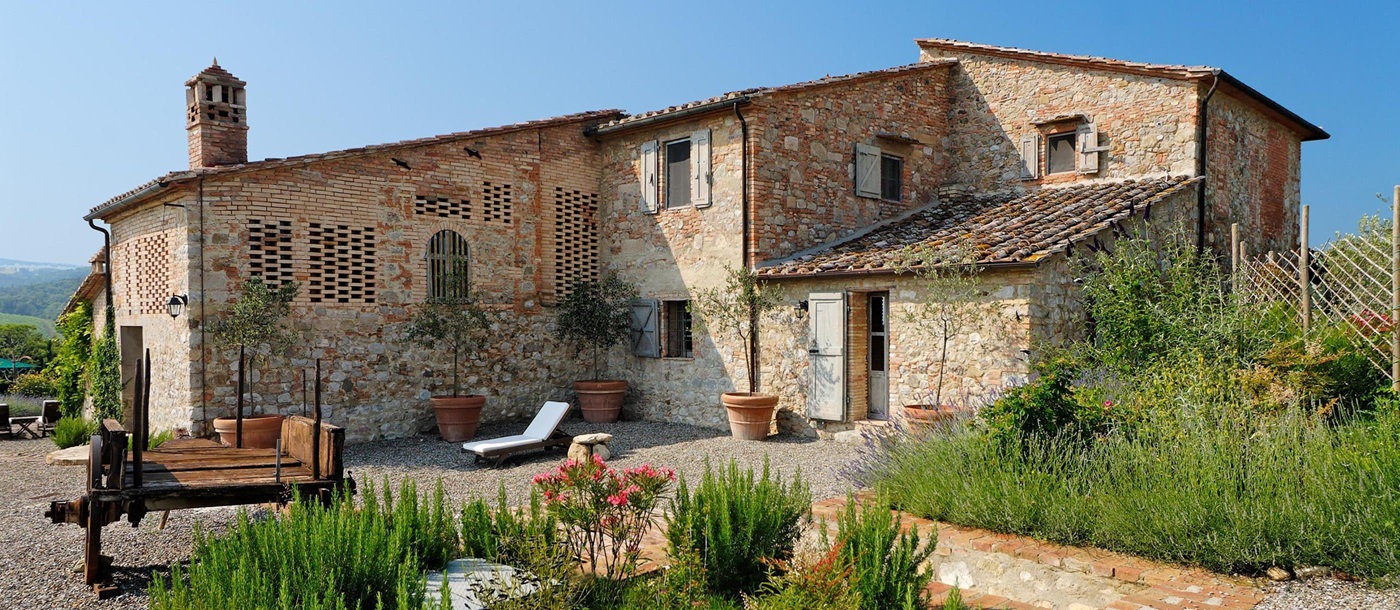 Exterior of Villa San Barberino, Tuscany