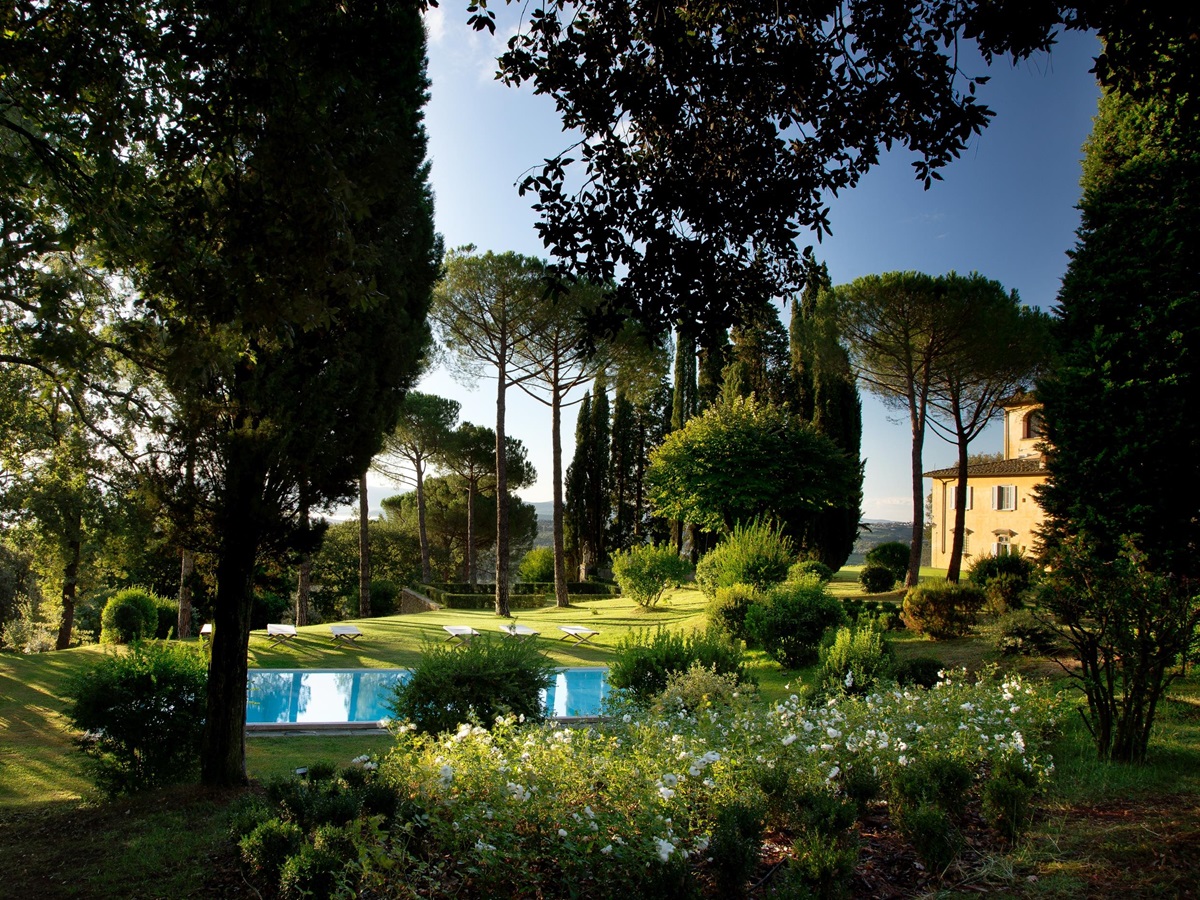 Garden of Villa San Morello, Tuscany