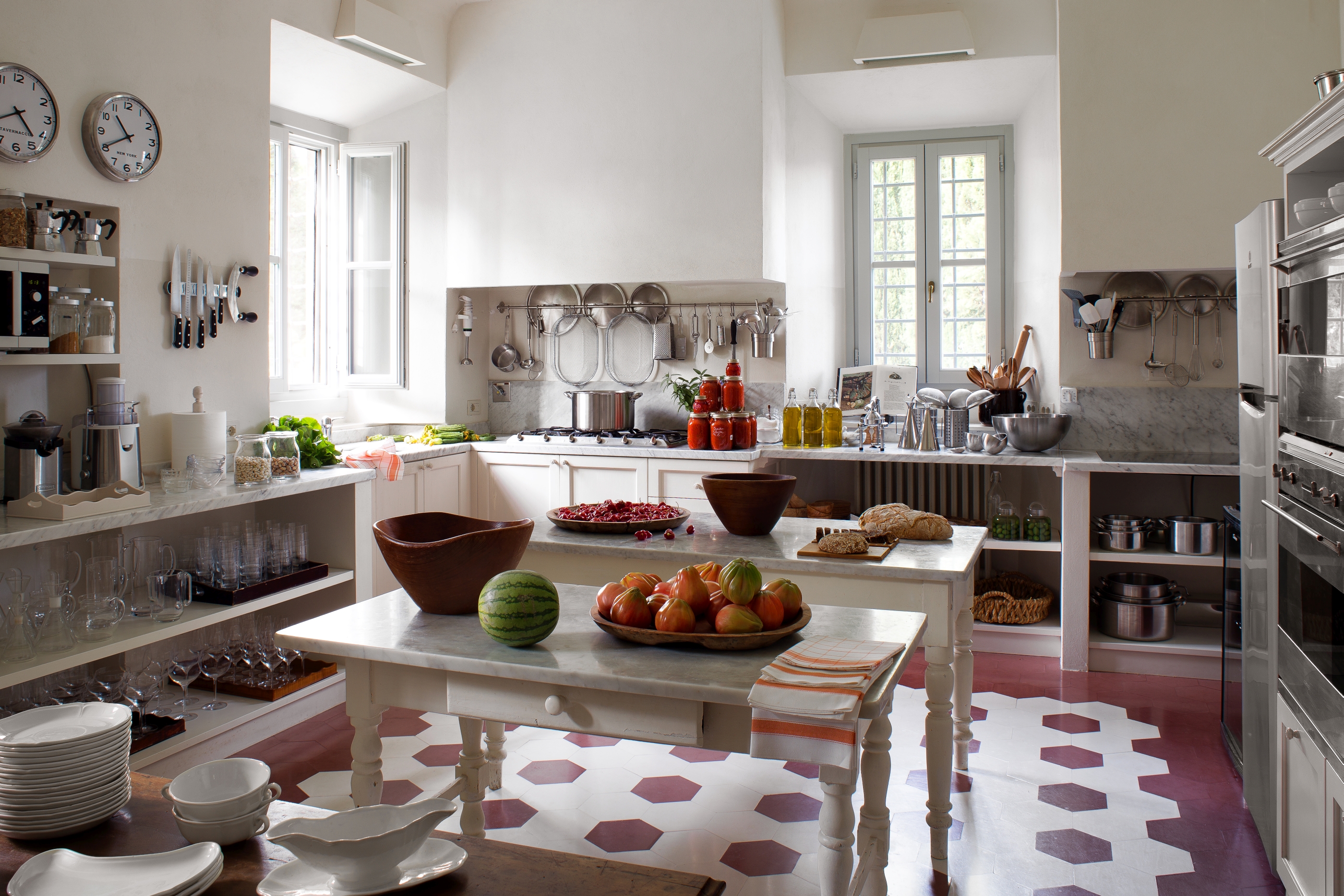 Kitchen of Villa San Morello, Tuscany