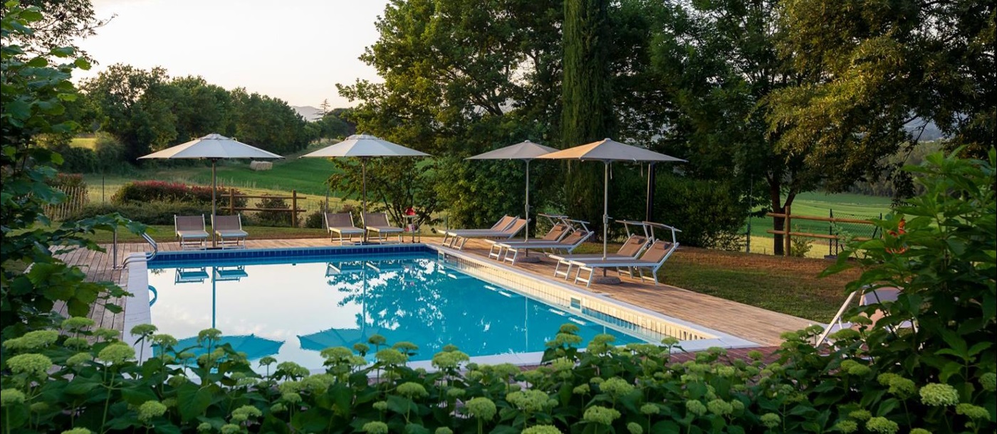 Pool at Villa Tuori in Tuscany