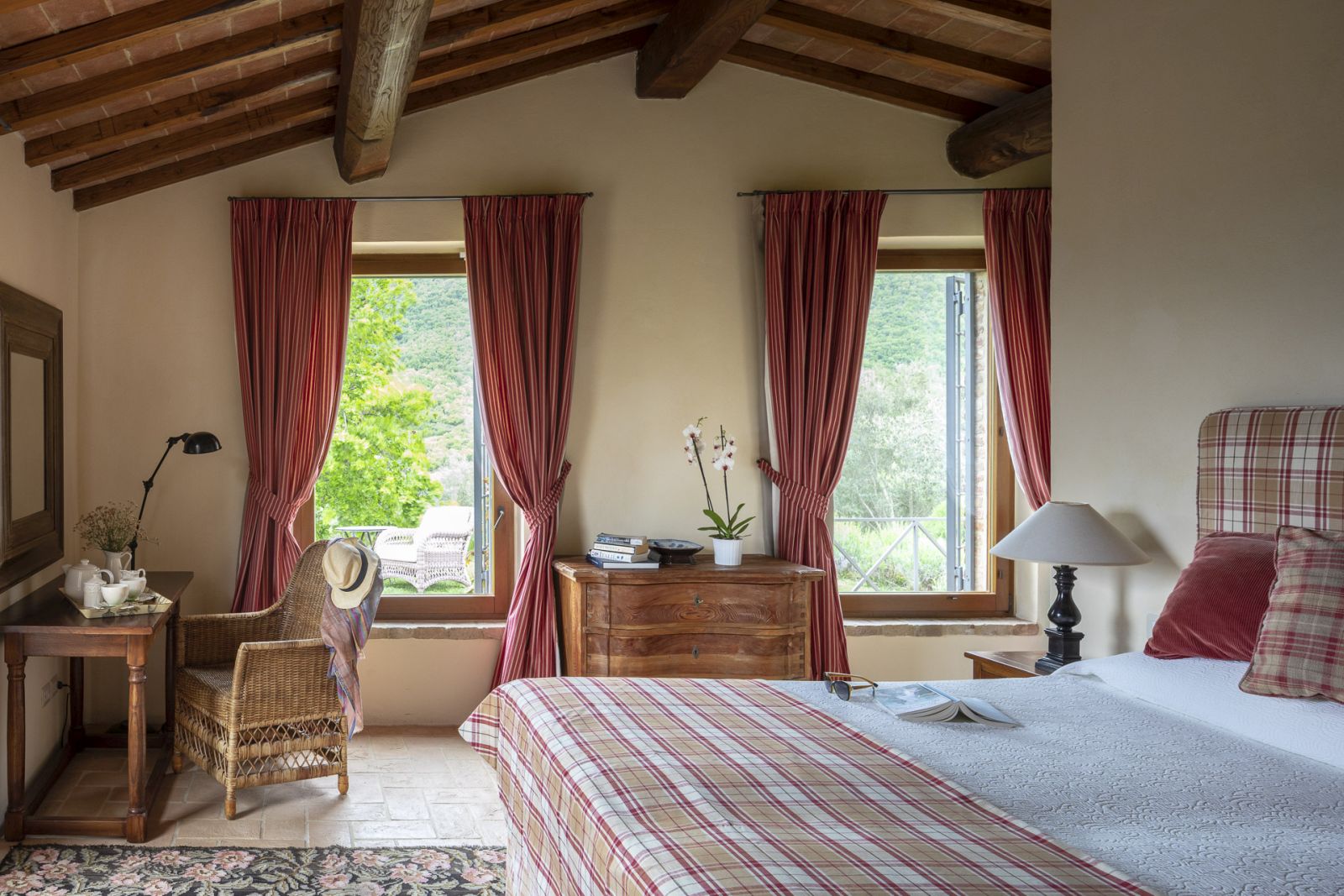 Bedroom at Bel Canto, Umbria 