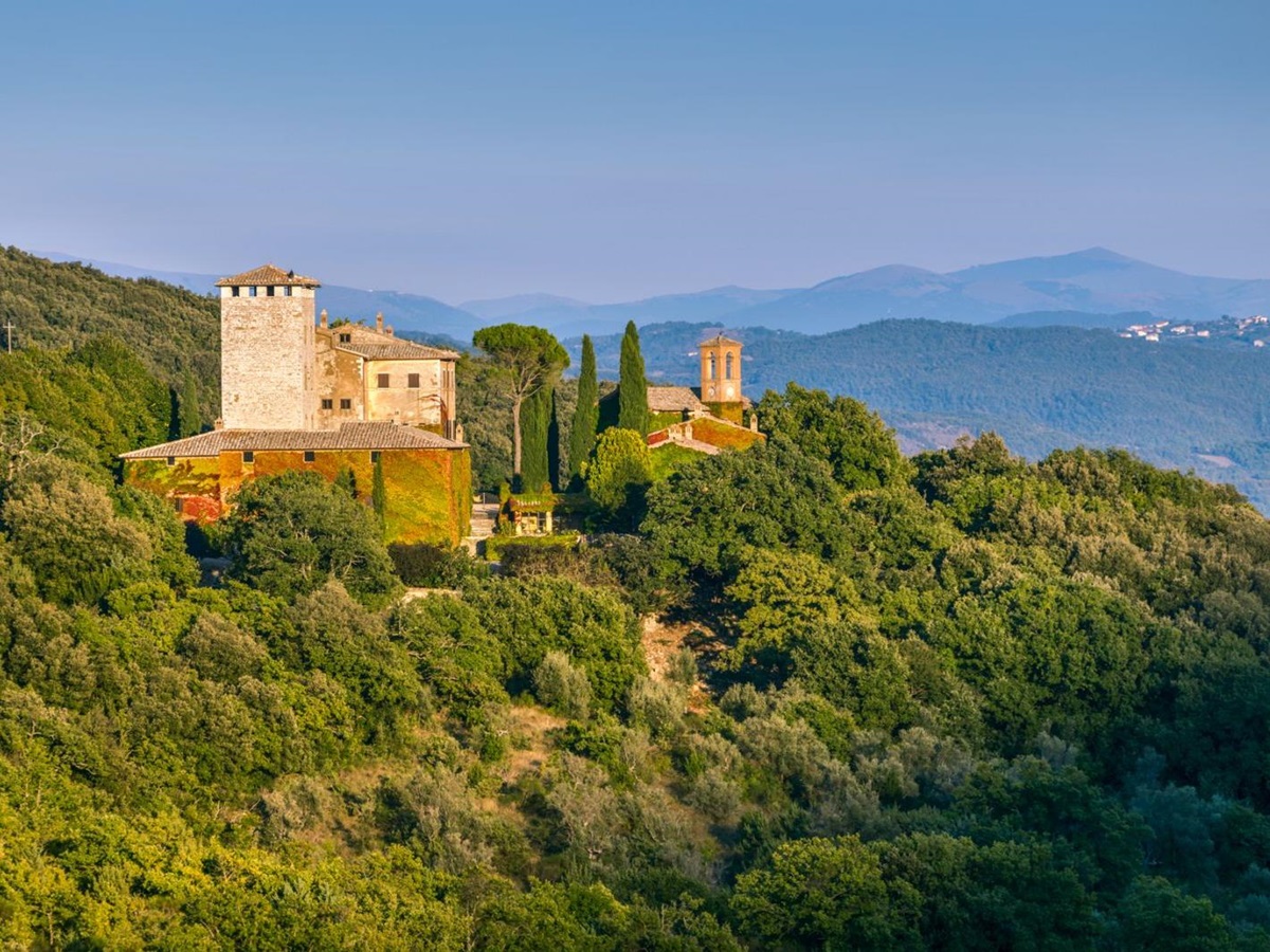 View of surroundings at Bel Canto, luxury villa in Umbria