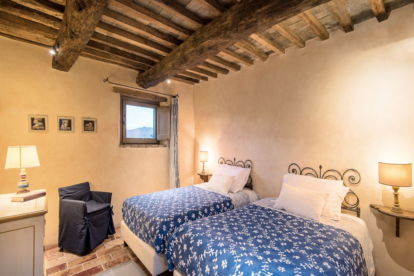 A second bedroom at Il Coccinella.