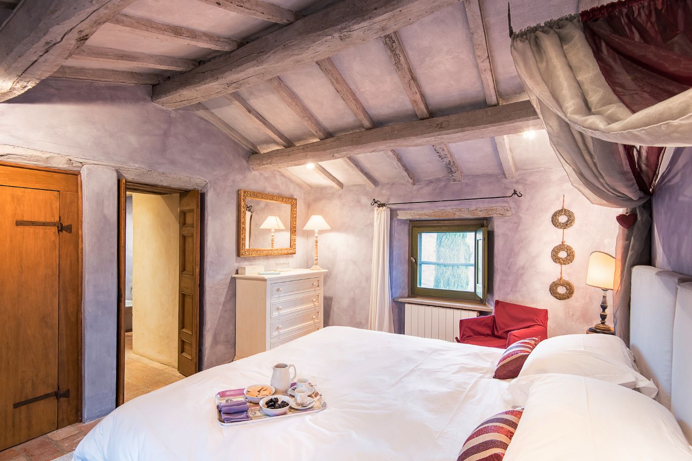 A fourth bedroom at Il Coccinella.
