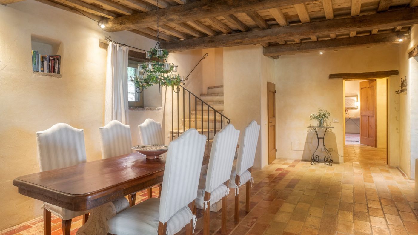 A dining area at Il Coccinella.
