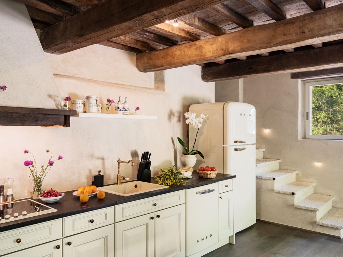 Kitchen at Il Molino