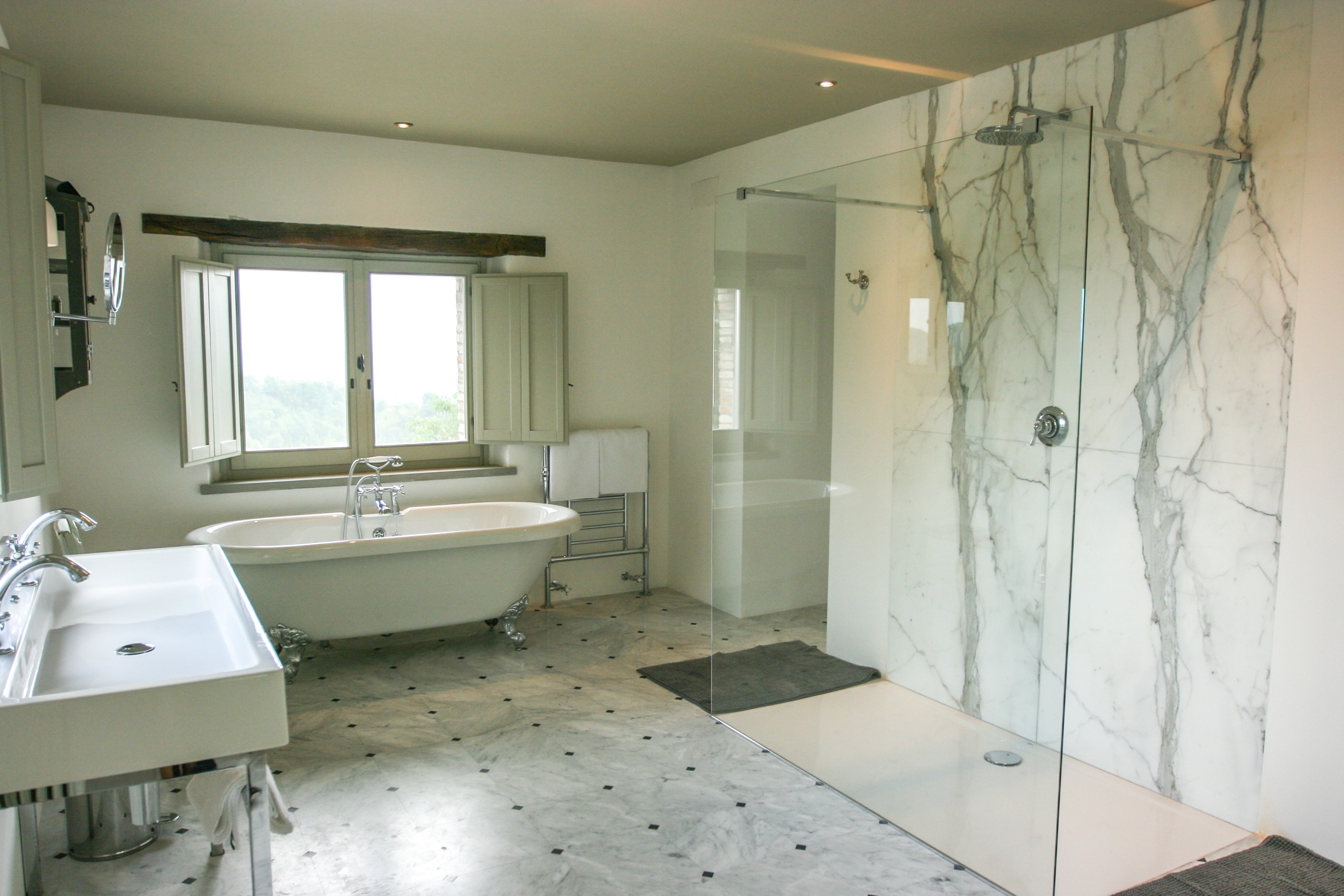 Bathroom of La Spighetta, Umbria