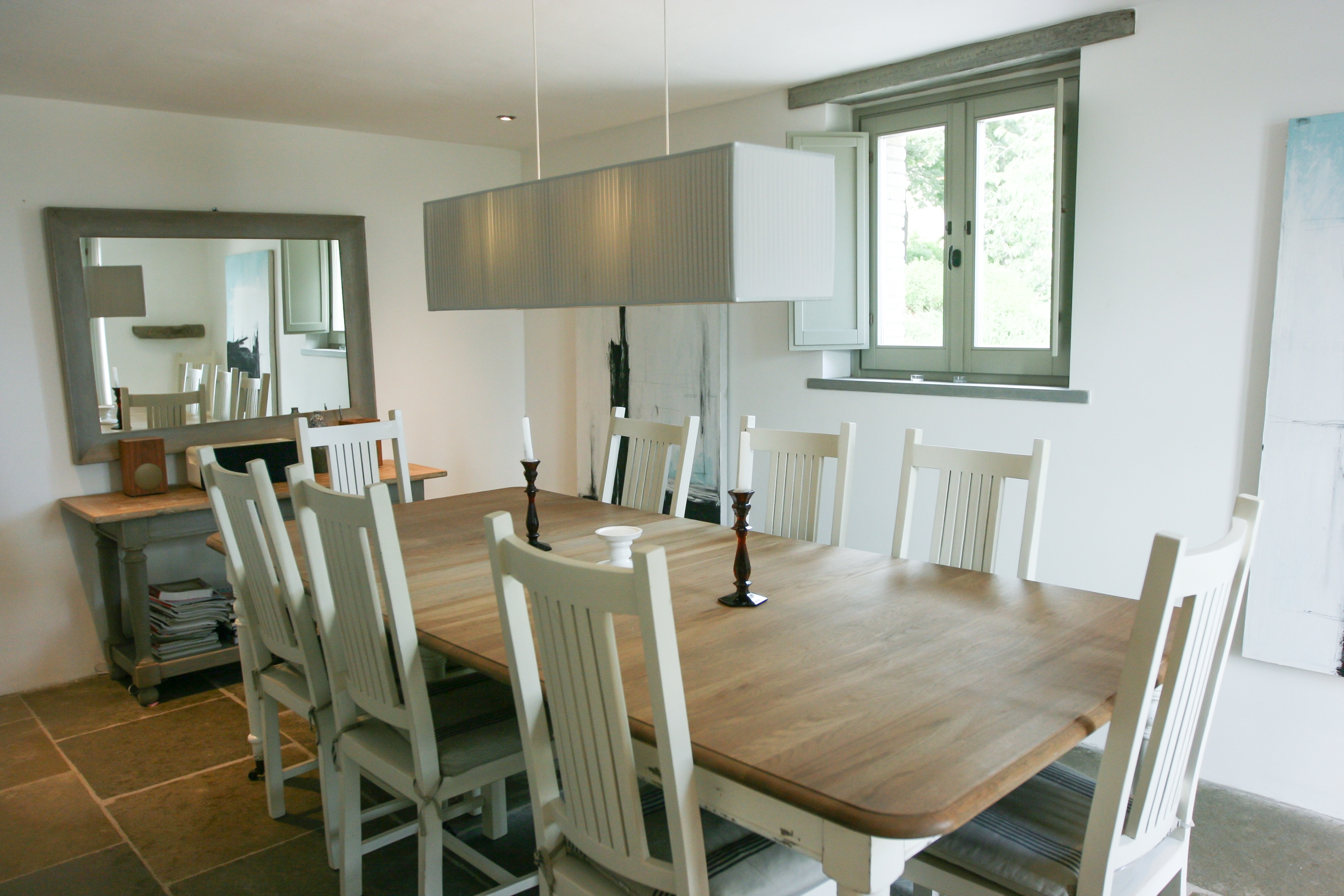 Dining room of La Spighetta, Umbria