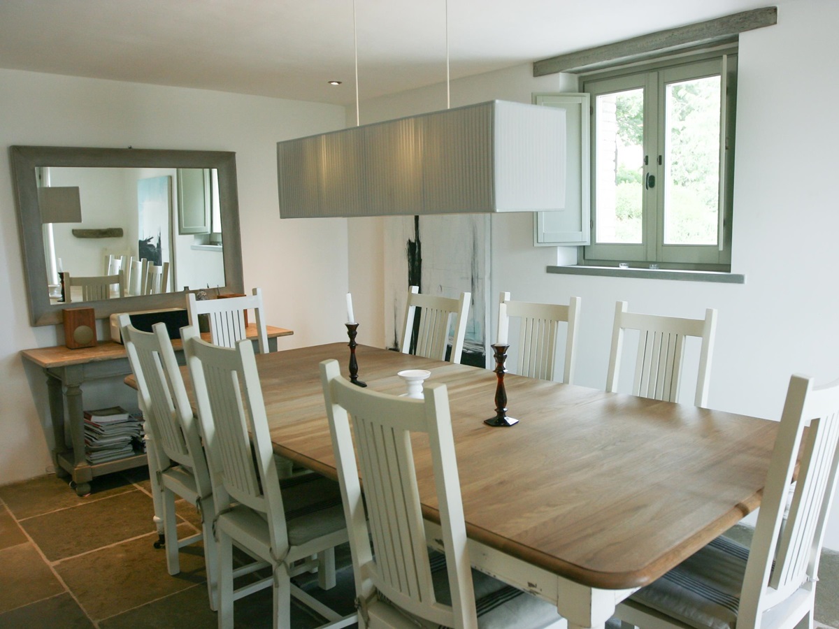 Dining room of La Spighetta, Umbria