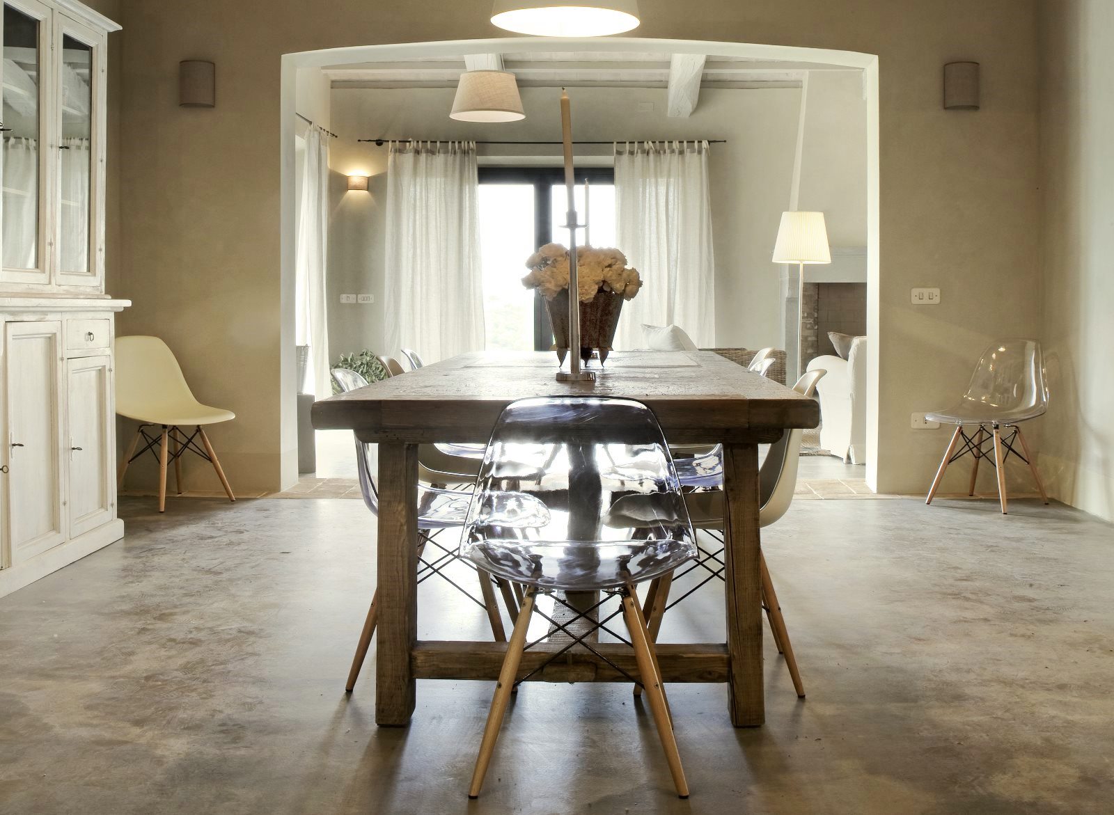 Dining room in Mandola Piccola, umbria