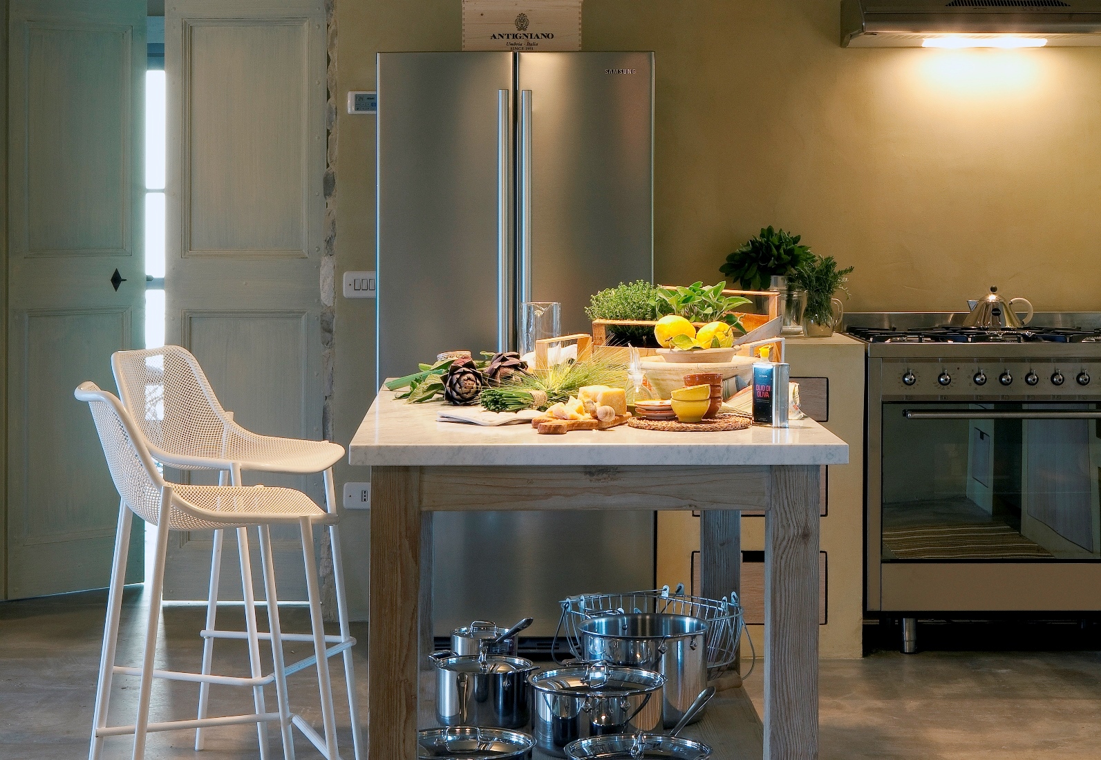 Kitchen in Mandola Piccola, umbria