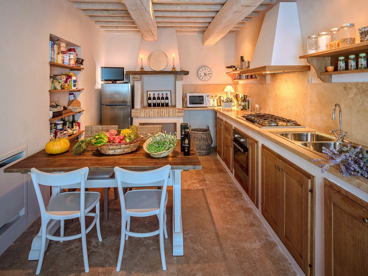 Kitchen of Monticello, Umbria
