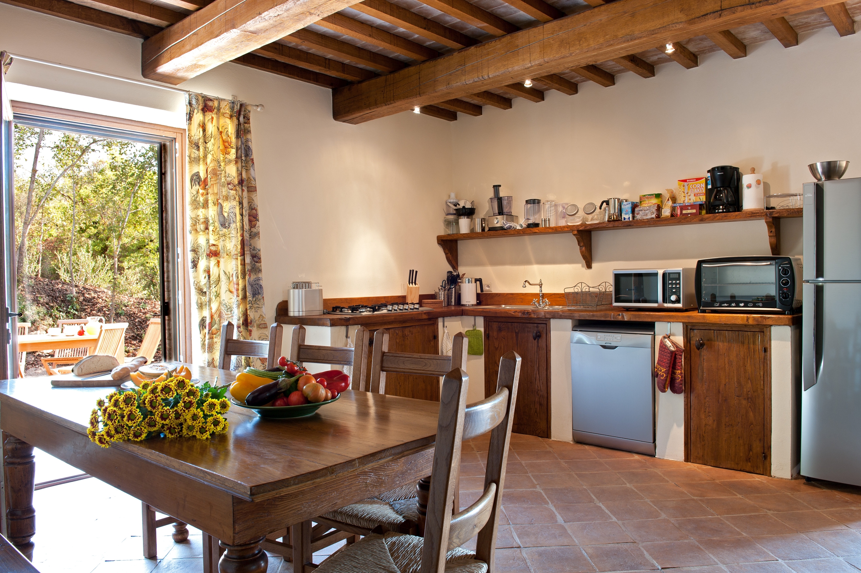 Kitchen of Villa Di Mandola, Umbria