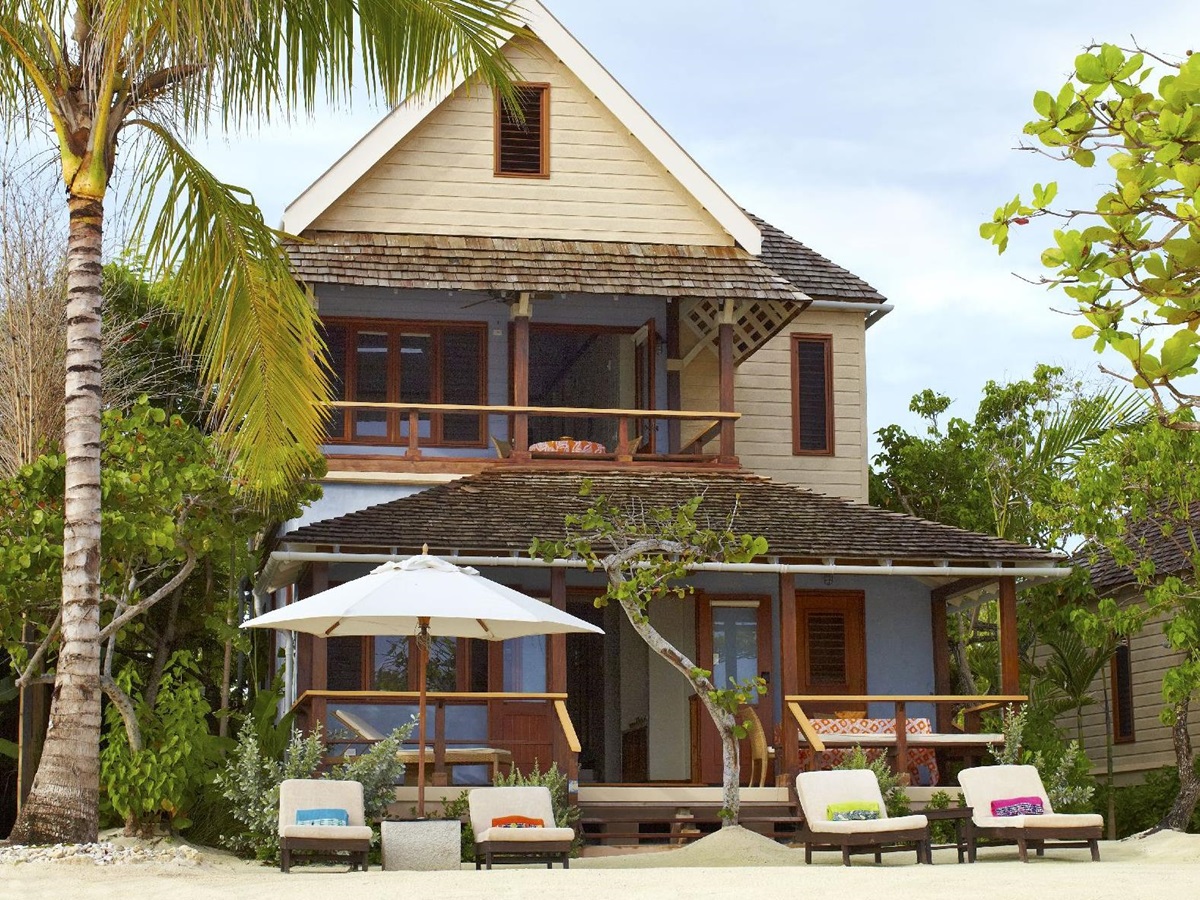 Beach cottage at GoldenEye Jamaica