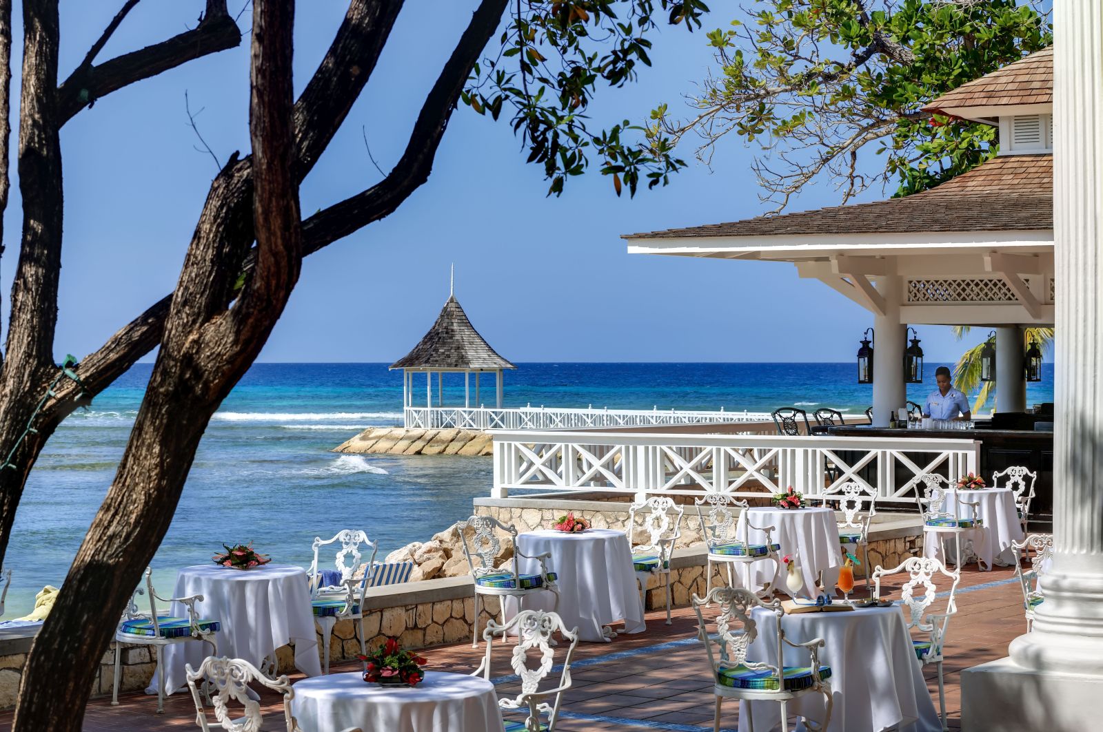 Cedar Bar at Half Moon Bay in Jamaica