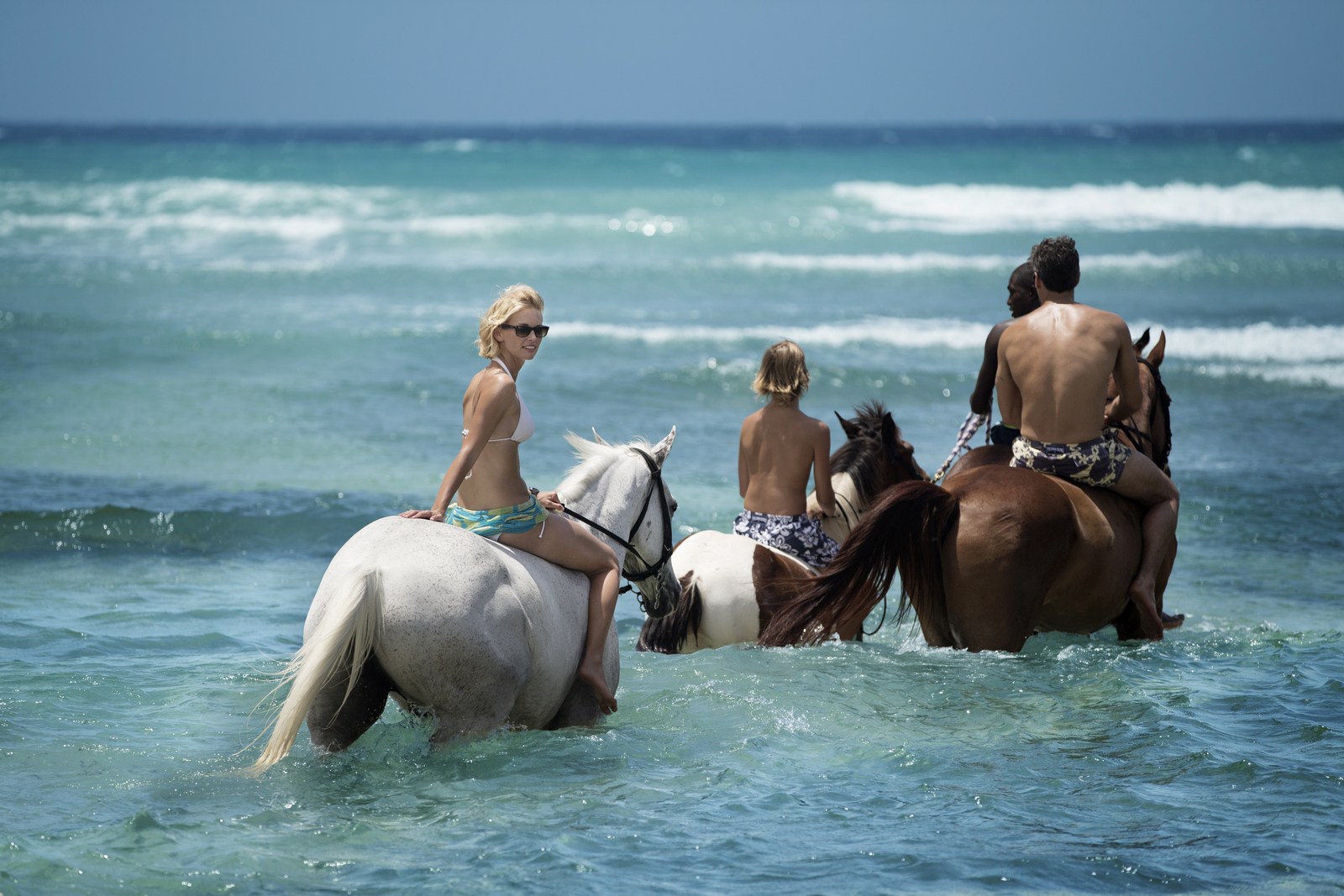 horse riding at half moon, jamaica