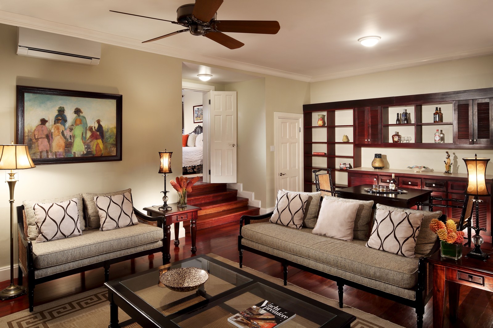 interior of imperial suite at half moon, jamaica