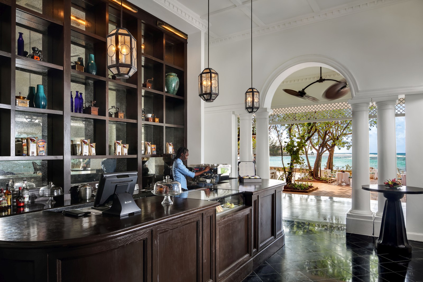 the lesters cafe at half moon, jamaica