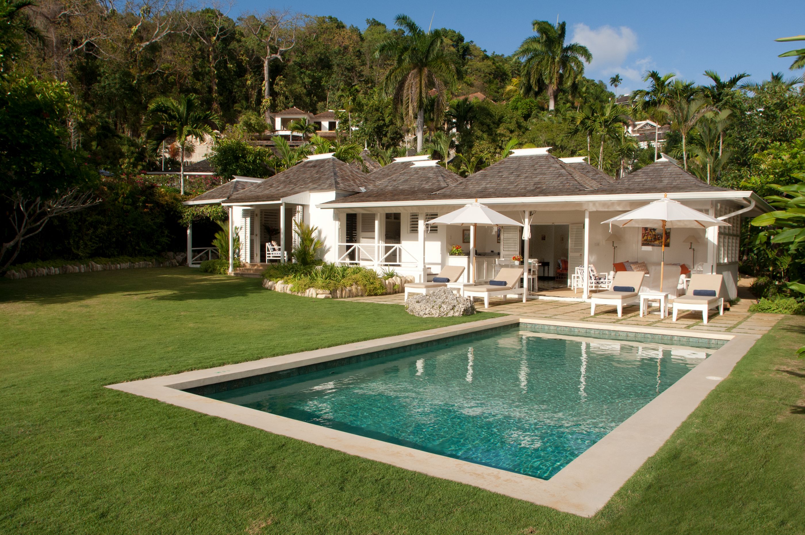 deluxe villa of Round Hill, Jamaica