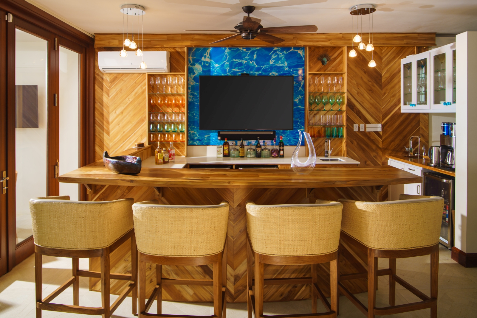 Bar at Aqua Bay in Jamaica