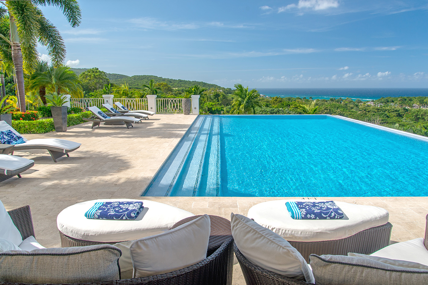 Loungers at Harmony Hill in Jamaica