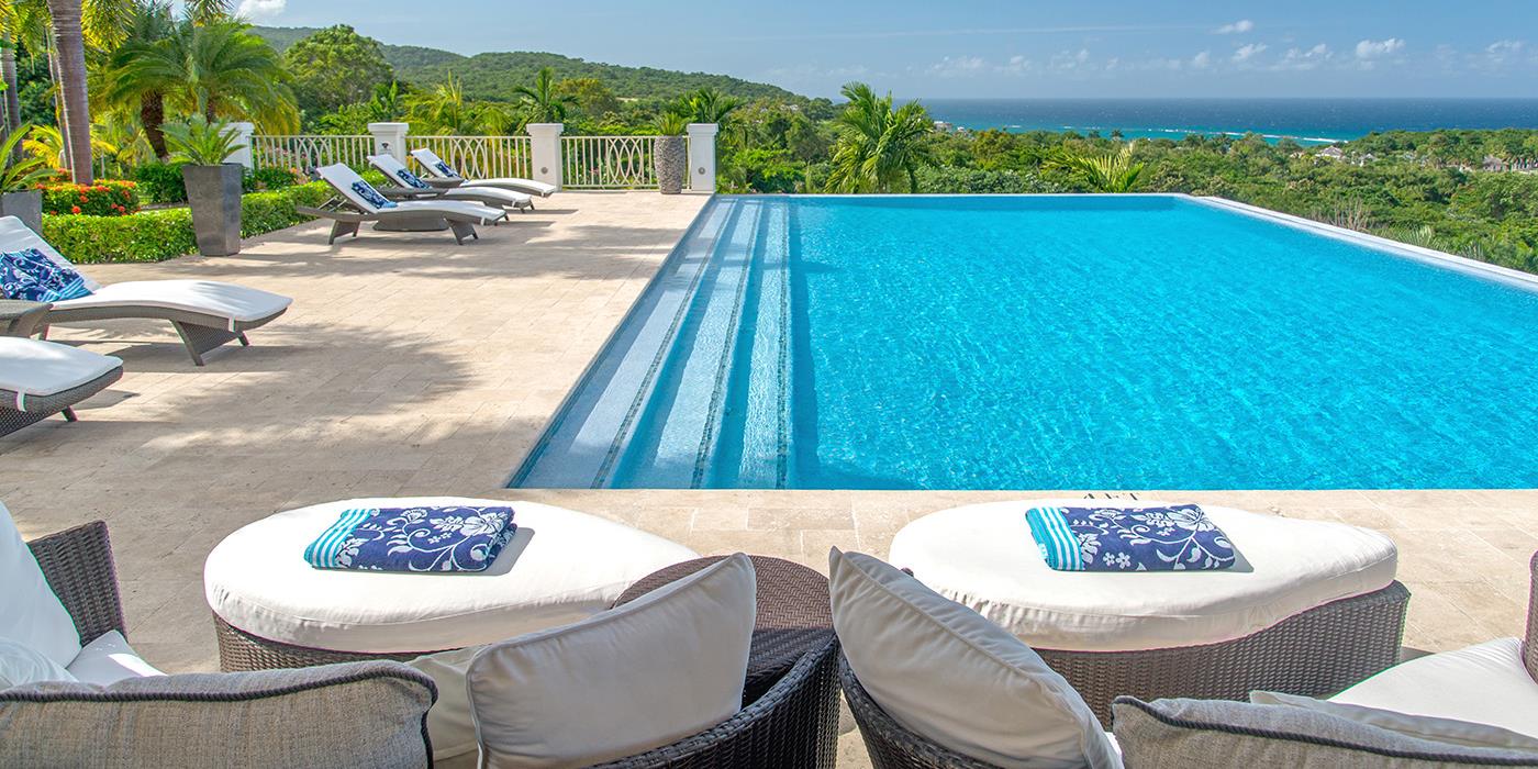 Loungers at Harmony Hill in Jamaica