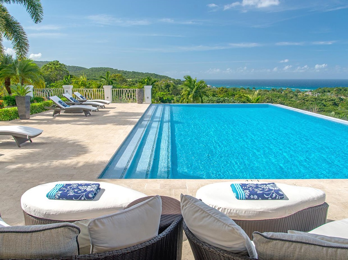Loungers at Harmony Hill in Jamaica