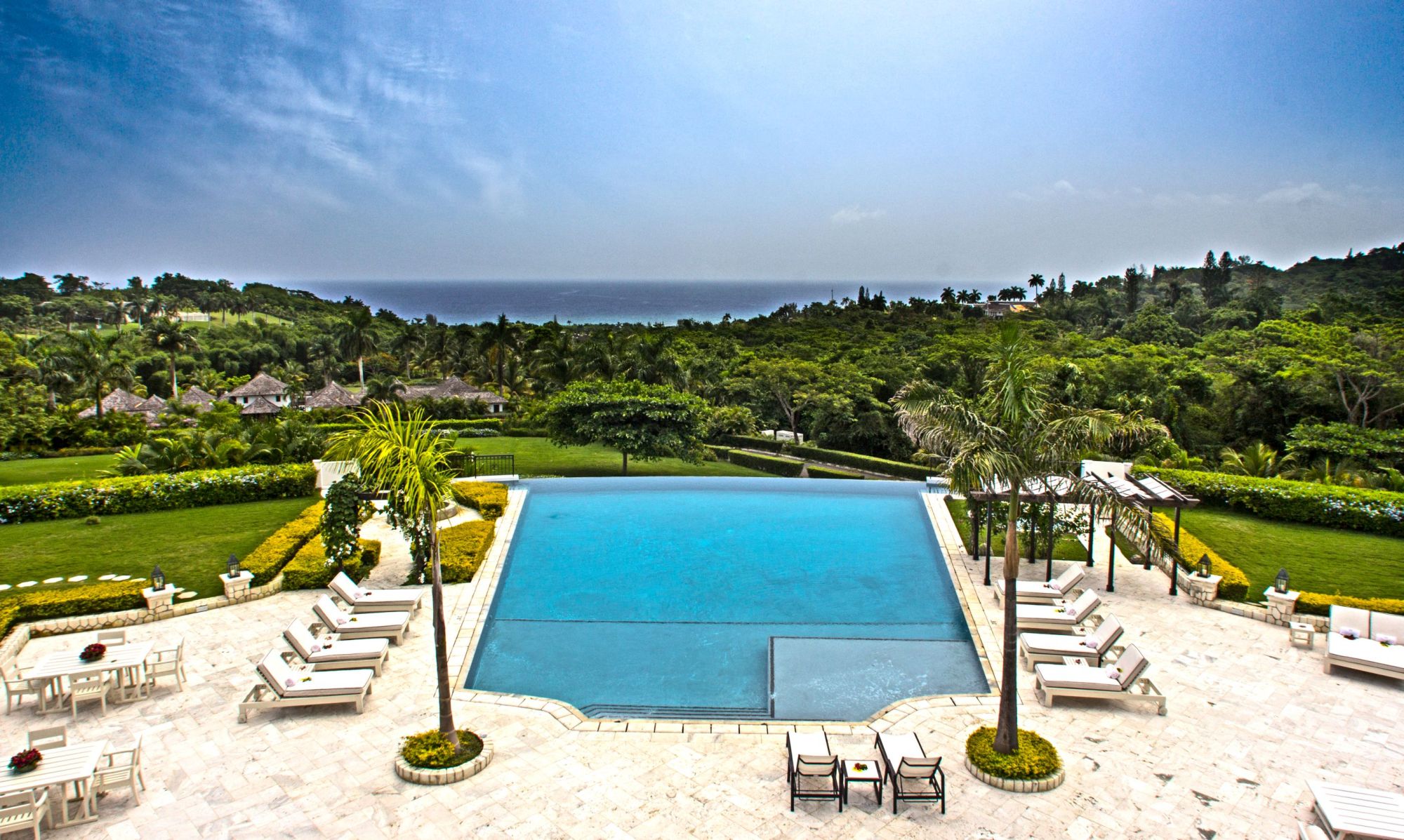 swimming pool with a view from Infinity, Jamaica