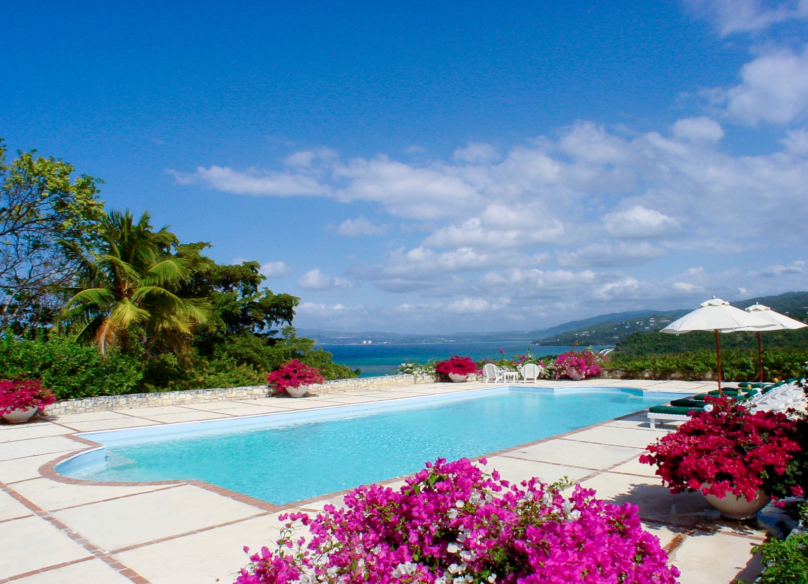 The pool at Longview Manor, Jamaica