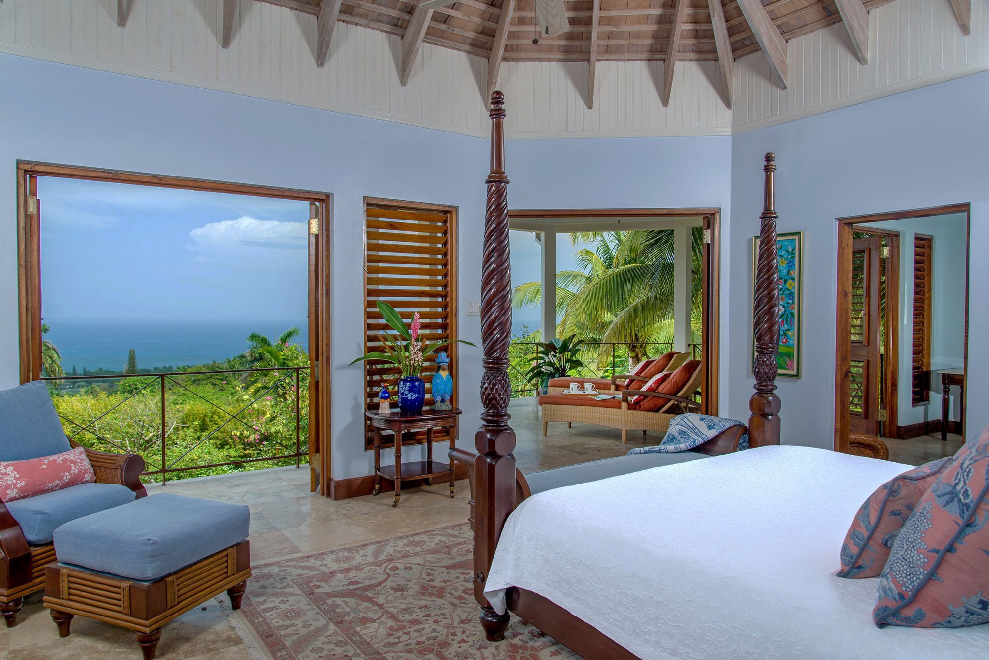 Double bedroom of Sugar Hill, Jamaica