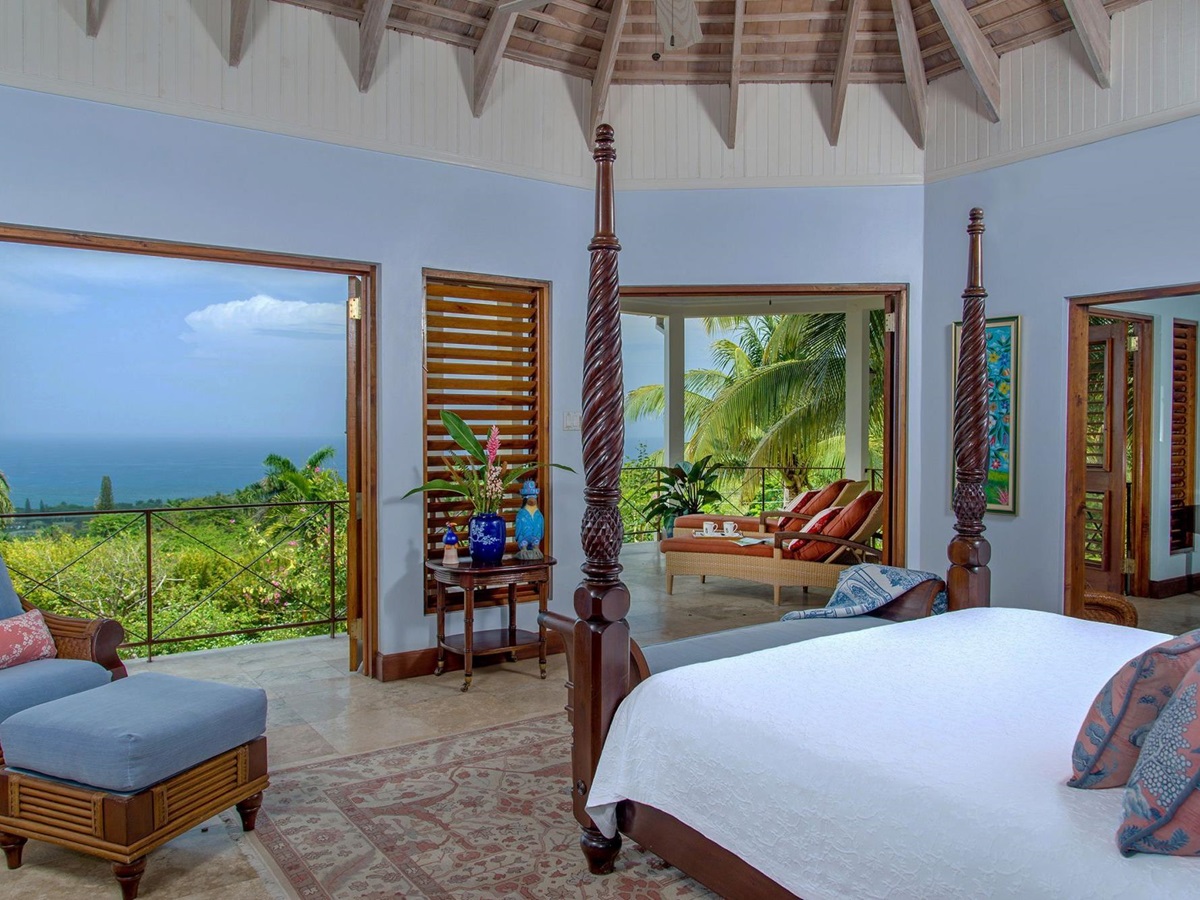 Double bedroom of Sugar Hill, Jamaica
