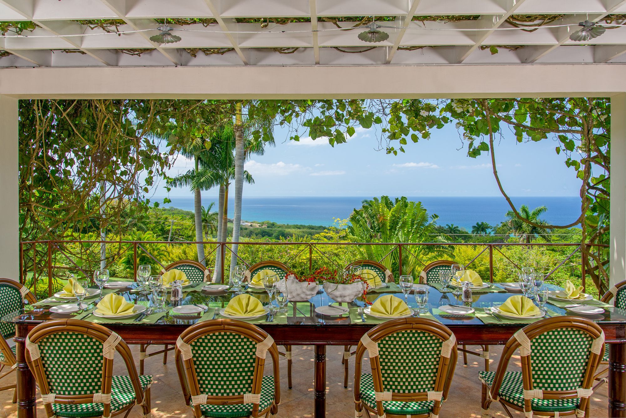 dining area of Infinity, Jamaica