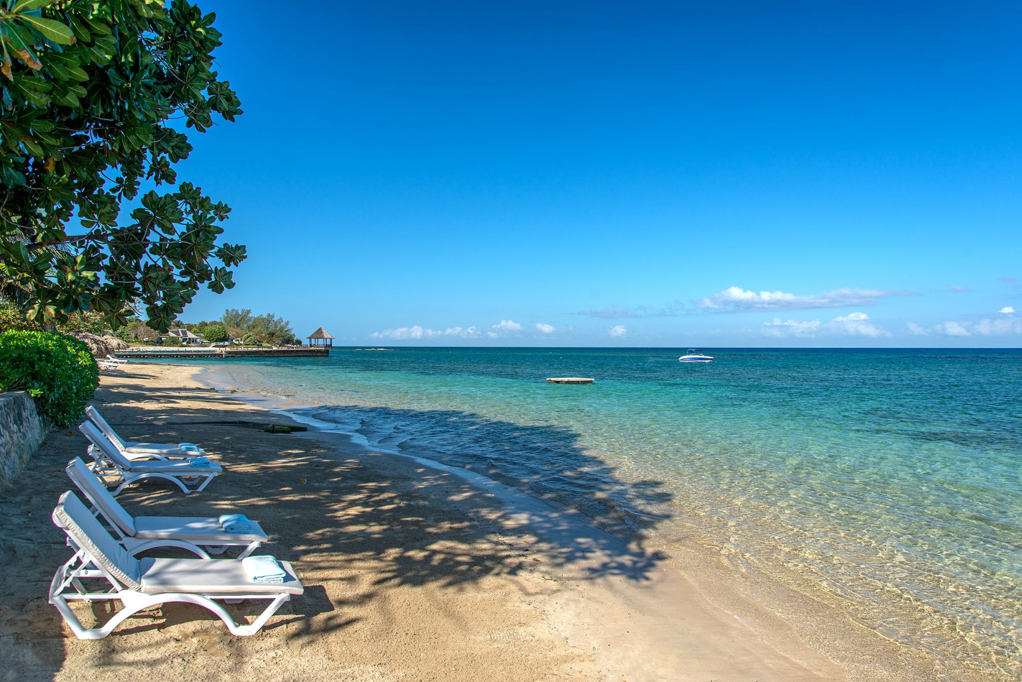 Private beach of Sunset, Jamaica